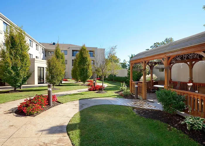 Courtyard Wall At Monmouth Shores Corporate Park
